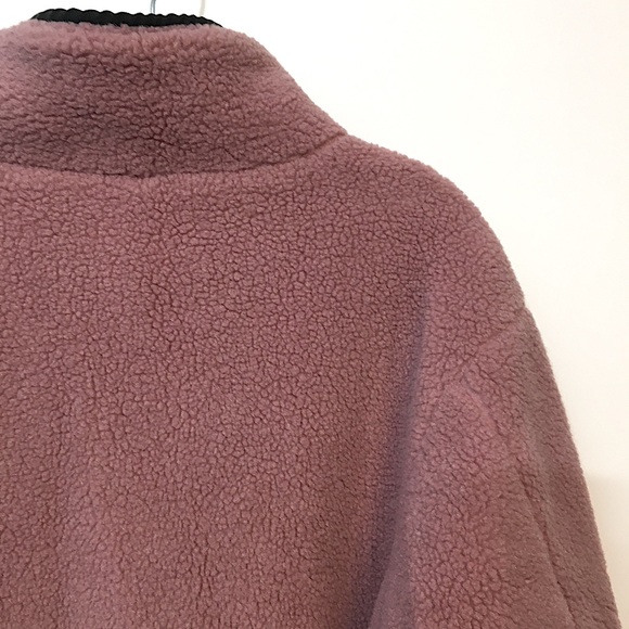 220 Hickory NWOT Mauve, Thick Fleece, Drawstring Jacket/Coat - Picture 7 of 10